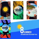 پروژه افترافکت مجموعه استوری اینستاگرام تابستانی Summer Instagram Stories
