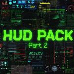 پروژه افترافکت مجموعه المانهای هایتک HUD Pack