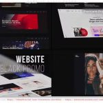 پروژه پریمیر تیزر تبلیغاتی وبسایت Website Black Promo 3