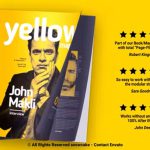 پروژه افترافکت تیزر تبلیغاتی مجله Yellow Magazine Promotion