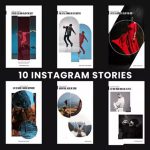 پروژه افترافکت مجموعه استوری اینستاگرام Instagram Stories Pack