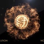 پروژه افترافکت نمایش لوگو با ذرات طلایی Golden Luxury Explosion