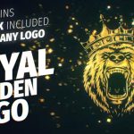 پروژه افترافکت نمایش لوگو طلایی Golden Logo