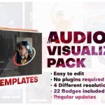 پروژه افترافکت مجموعه ویژوالایزر صدا Audio Visual Pack