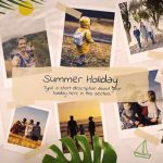 پروژه افترافکت نمایش عکس Summer Holidays