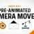 مجموعه پریست حرکت دوربین بلندر Cinepack Pre-Animated Camera Moves
