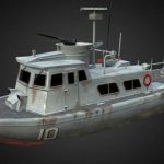 مدل سه بعدی قایق گشت دریایی Swift Patrol Boat
