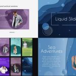 پروژه افترافکت اسلایدشو آبرنگی Liquid Colorful Slideshow