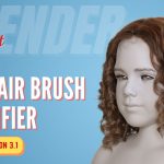 پلاگین بلندر ۳D Hair Brush ابزار طراحی مو برای کاراکتر