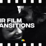 پروژه افترافکت مجموعه ترانزیشن سیاه و سفید Film Noir Transitions
