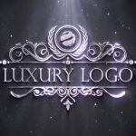پروژه افترافکت نمایش لوگو لوکس Luxury Frame Logo