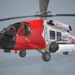 مدل سه بعدی هلیکوپتر Sikorsky MH-60J Jay Hawk
