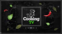 پروژه افترافکت برودکست برنامه آشپزی Cooking TV Show Pack